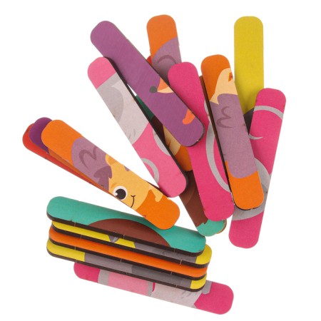 Puzzle. Collect 6 pictures "Forest", bilateral sticks-2