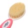 A set of combs with nylon bristles m & in, pink color