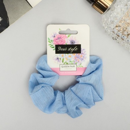 Hair elastic band "Orbit" strip shine Galant, 10 cm, mix