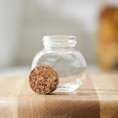 Glass jar for spices with a cork lid "Parfa", 50 ml, 4 × 5.4 cm-2