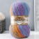 Yarn "Angora Gold Batik" 20% wool, 80% acrylic 550m/100g (7794)