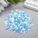 Decor for creativity Plastic "Snowflakes" set 20 g mix