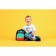 Baby backpack for the boy "Dinosaur", 27x23x10 cm, with a pocket