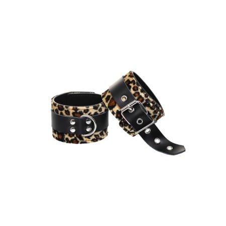 Anonymo handcuffs, Pu skin, print, 19.5 cm-1