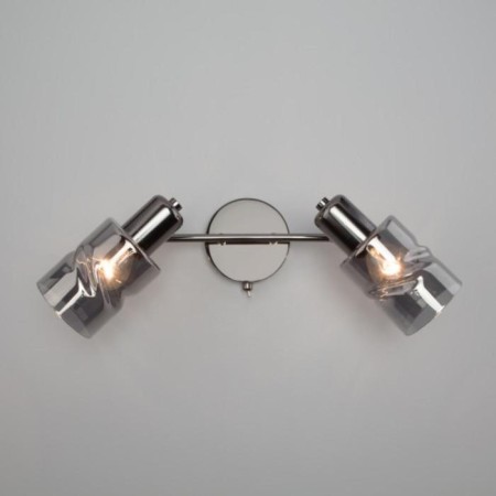 ANSA lamp, 2x40W E14, color black pearls-2