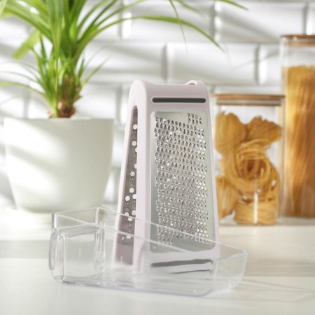 Terka with the Colder Container, 13.5 × 9 × 21.5 cm, ABS plastic, stainless steel, white color