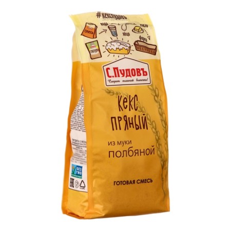 Spicy cupcake of half a flour "S. Pudov", 300 g-1