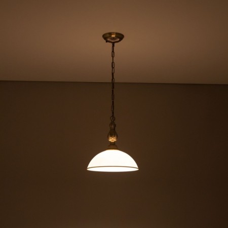 Suspended Citilux "Adriana" CL405213, 30x30x33 cm, 1x75W, E27, brown color-4