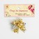 Pen for the casket metal "mini" set 5 pcs+screws gold 1.1x1 cm