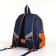 Baby backpack on lightning, blue color