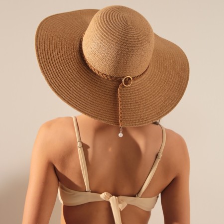 Women's hat minku, col. light brown, rr 58-2