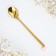 A spoon with the suspension "The best", 3 x 15 cm.