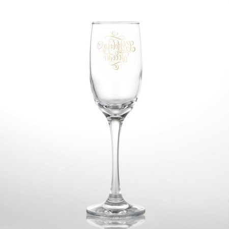 A glass for champagne New Year's “Happy New Year!”, For New Year, 200 ml.-2