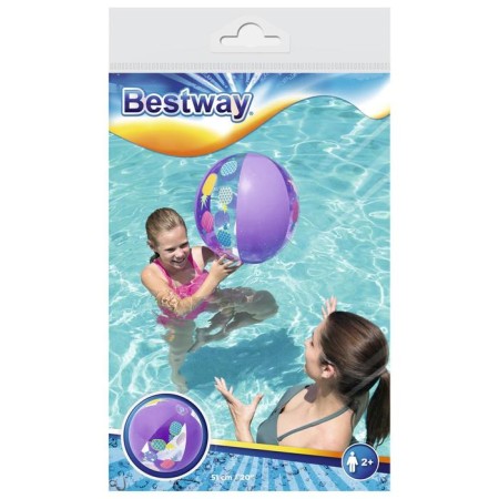 Beach Ball "Designer", d = 51 cm, from 2 years, color mix, 31036 Bestway-5