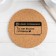 Camping stand for hot round "you cook deliciously", 18x18 cm