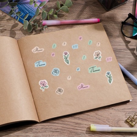 Paper stickers for the diary "Plans", 4 × 23 cm-2