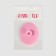 Washing brush "Oval" on a suction cup, 6.3 × 5 cm, color mix
