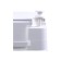 Liquid ainer, upper tank 20 l, lower tank 24 l, white, “lupmex”