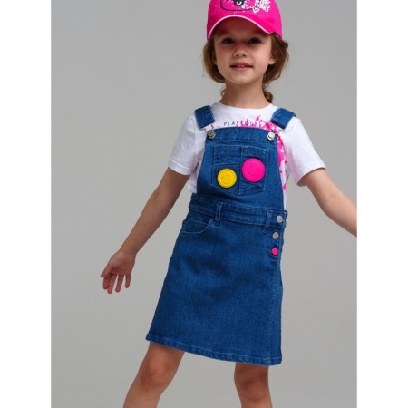 Sarafan for the girl PlayTode, height 104 cm-1