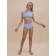 Bathing suit for girls, height 116-122 cm, blue color