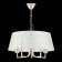 Suspended EVOLUCE lamp. Sle107513-05. Manila. 5x40 watts, E14, 50x50x70 cm, golden color