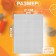 Canvas for embroidery No. 14, plastic, 21 × 28 cm, white color