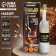 Gift set for the preparation of tincture "Cognac Nuts", a set of herbs and spices, a bottle