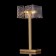 Ice table lamp, size 19.5x50x21.5 cm, 80W 2xe14 IP 20