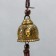 Metal bell "Buddha's head" 4.8x4.8x32 cm