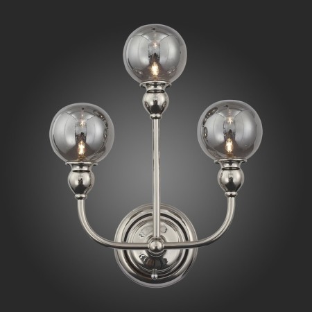 Sconces st. SL552.101.03. Funhi. 3x5 W, G9, 4000K, 33x42 cm, Nickel color-2