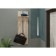 Hanger hinged Nordik, 380x21x1230, oak sonoma light