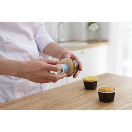Confectionery plunger for filling the baking of the share, 6.5 × 4.5 × 3 cm, color mix-5