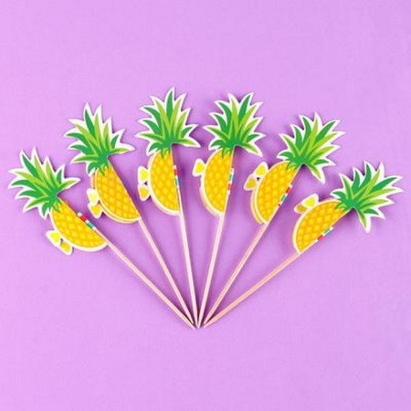 Skewers "Pineapple", set of 6 pcs.-6