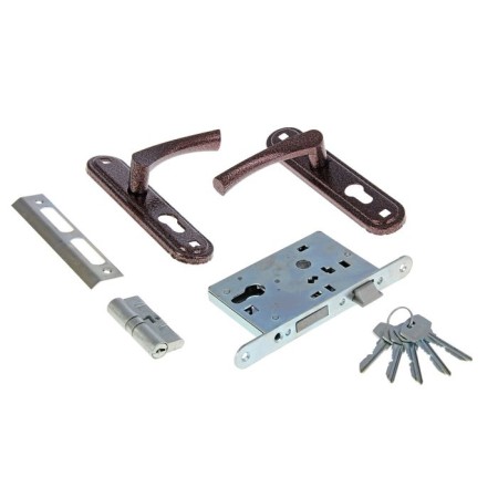 Castle of the inimand "Standard" ZV4-3.07C, with a handle, color copper