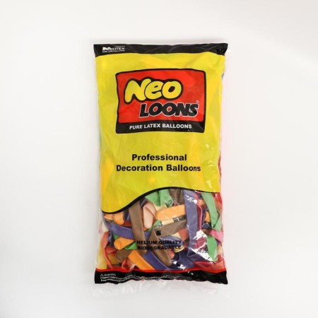 Ball for Twisting latex 350 ", Macarun, set of 100 pcs., Mix color-1