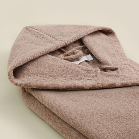 Terry robe with a hood Women's SL Home: Basic "Sabbia", Rr. M, 100% HL, 420 g/m2-8