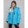 Ski jacket female, size 42, blue color