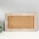 Photo frame wood, glass in 3 photos 10x15 cm "Rustik" gray 39x22 cm