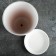 Flower pot "Bun" painting silver 3 l