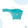 Plastic bucket for bathing Dino Scoop, 800 ml., Mint color