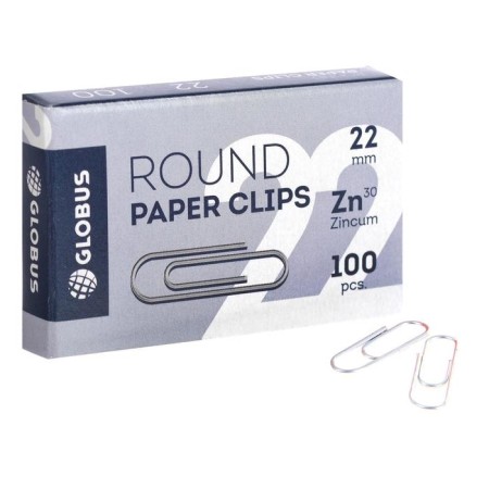 Office clerk Globus, 100 pcs., 22 mm, galvanized