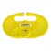 Ring against self -evidence, for cattle, 10.7 × 14.7 cm, on the spring, plastic, Greengo