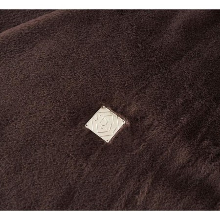 Antoine bedspread, size 220x240 cm, coffee color-3