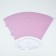 Packet for flowers conical round folding on the ribbons "for you", 15 x 23.3 x 7.5 cm