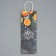 Package for the bottle "Mandarins", 13 x 36 x 10 cm, New Year