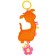 Slice Soft “Crispy Giraffe” suspension, rattle, teething, rustling, crumbs