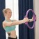 ONLYTOP Pilates Ring, D = 37 cm, purple color