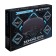 Dendy Retro, 8-bit/16-bit, 1000 games, 2 gamepads, black