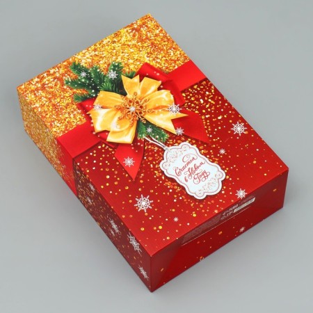 Folding box "sparkling New Year", 16 x 23 x 7.5, New Year-1
