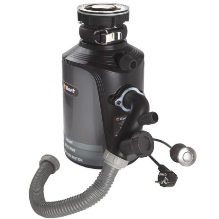 Bort Alligator Food Waste, 560 watts, 3 steps, 4.2 kg/min, black-1